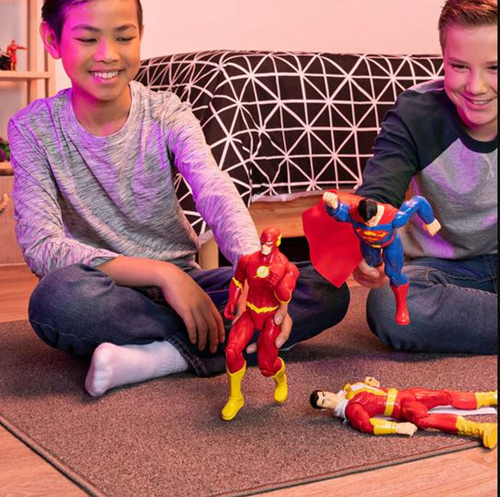 Authentic Spin Master DC Comic The Flash 12" Action Figure, #6055413, New in Box