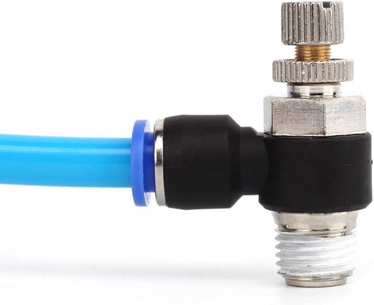 SNS JSC5/32-N03 5/32"Tube OD x 3/8 NPT 90 Degree Control Valve, New, 10 Pack