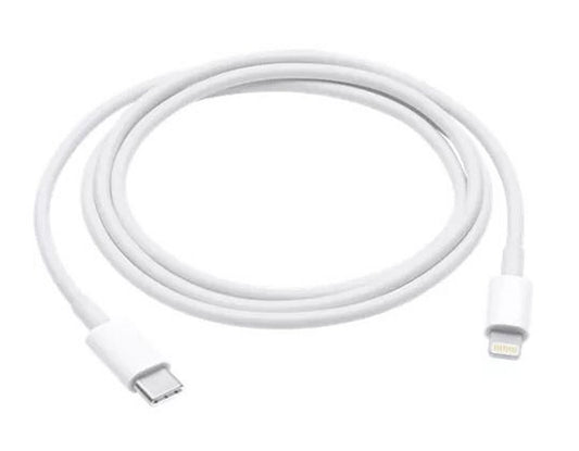 USB-C to Lightning Charge Cable, 6.6 ft, Black (PhoneSoap) - New!