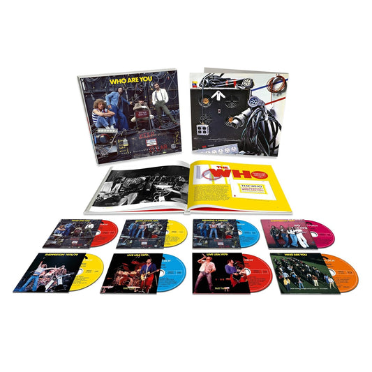 The Who Who Are You Super Deluxe Edition Box Set, 7 CDs + 1 Blu-Ray & Book, New!