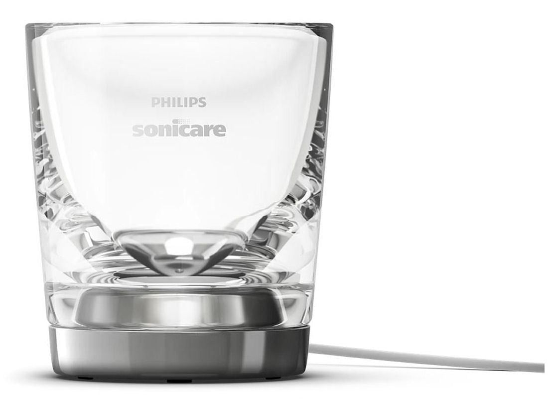 Philips Sonicare DiamondClean Smart HX9904/72 Electric Toothbrush, White/Pink