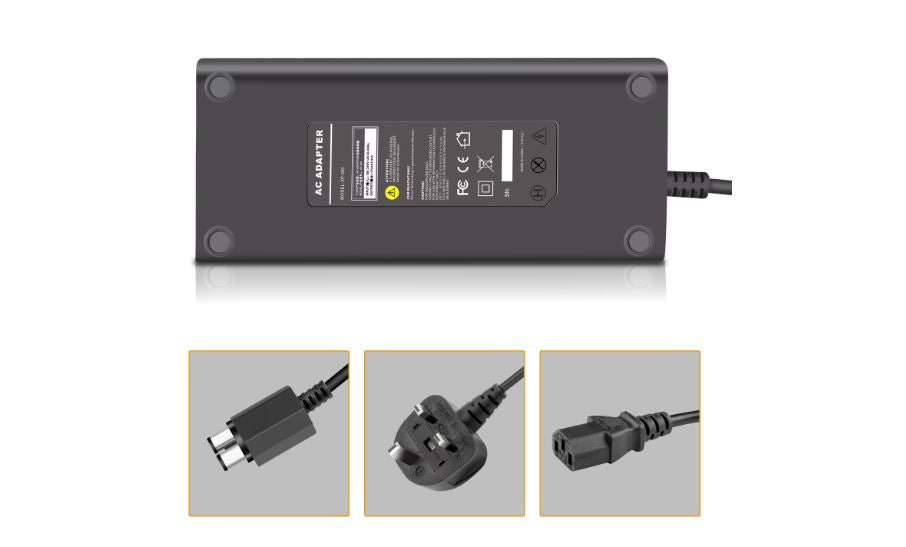 AC Adapter for Xbox 360 Slim Power Supply Charger with Cord by Huajiang Tech - NEW!