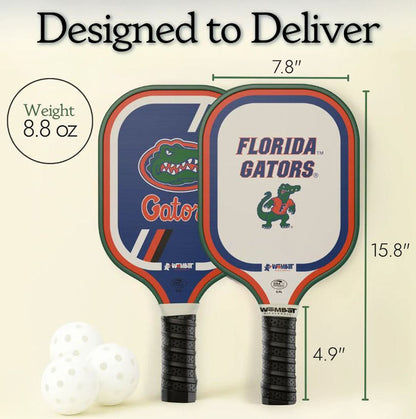 Wombat Pickleball Paddle / Racquet, Pick Your College Team, USAPA Approved, New!