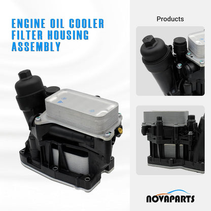 Engine Oil Cooler Filter Housing Assembly 2014-2018 BMW 328d, X3, X5, 535d, New!