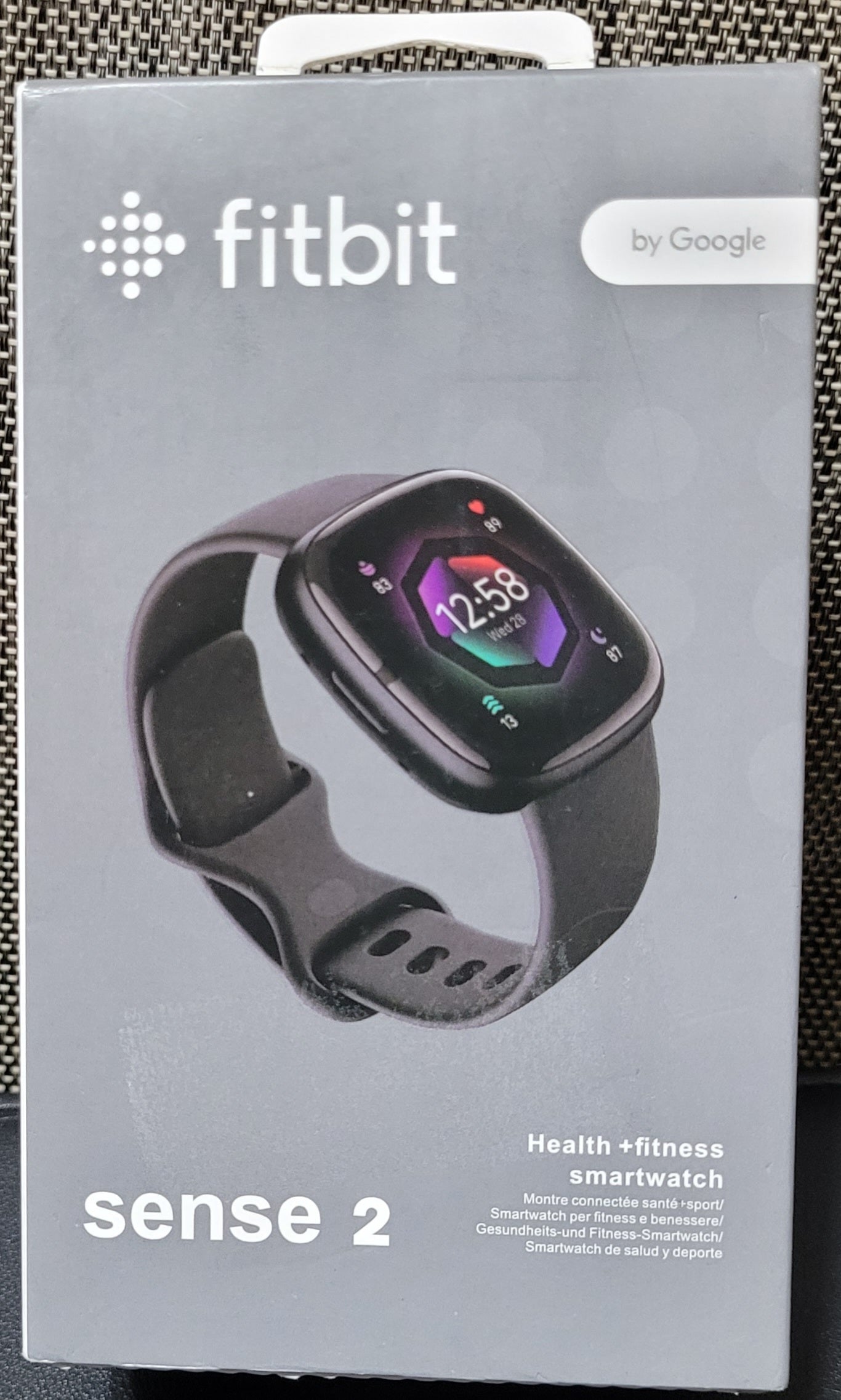 Fitbit Sense 2 Smartwatch - Advanced Health Tracker, Shadow Grey/Graphite - New!