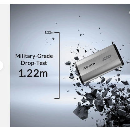 ADATA SD820 External Drive Ultimate Speed & Durability for Gamers 1000GB - NEW!