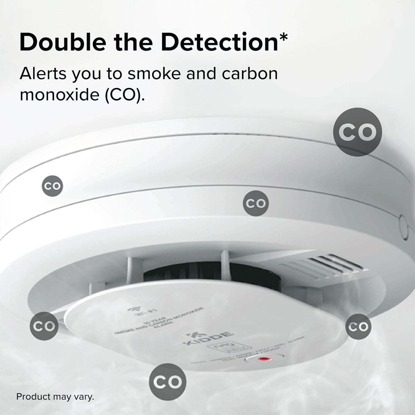 Kidde RGCUDR-RW Smart Smoke & Carbon Monoxide Alarm - w/ Ring App - New!