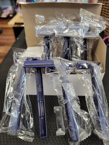10 pack Twin Blade Disposable Razors