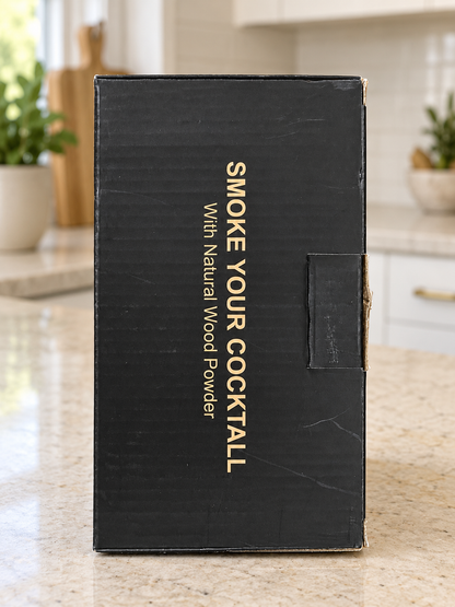 Electric Whiskey Smoker Kit - Rechargeable Cocktail Smoker with 6 Flavors - NEW!