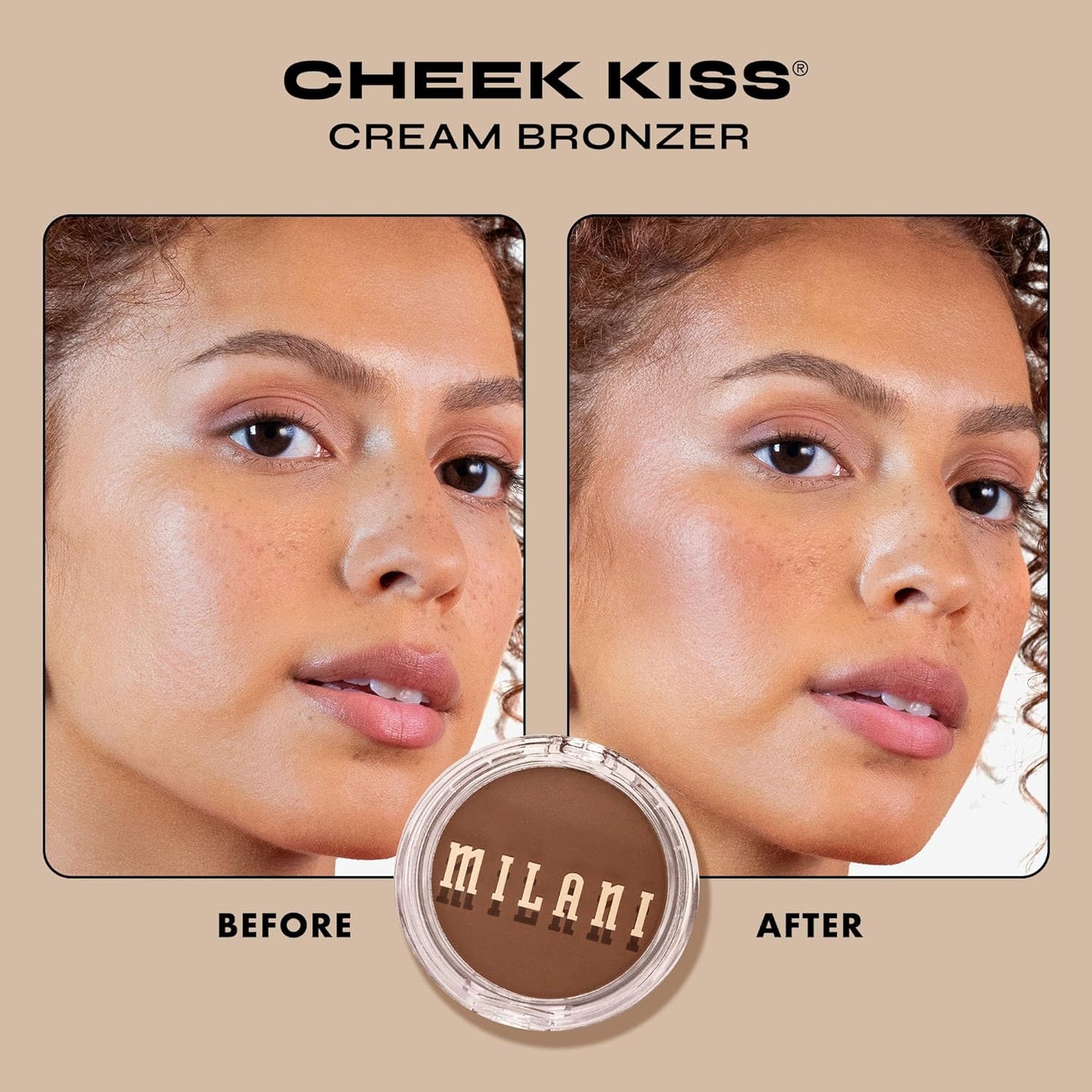 Milani Cheek Kiss Cream Bronzer (Various Colors) - 2 Pack