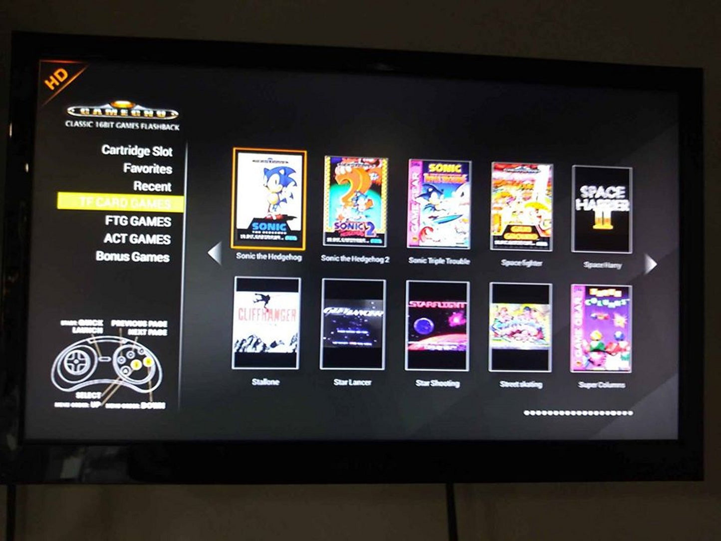 Sega Genesis Mini Game Console w/ 188 Built in Games - New!