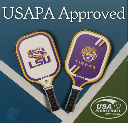 Wombat Pickleball Paddle / Racquet, Pick Your College Team, USAPA Approved, New!