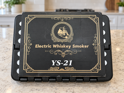 Electric Whiskey Smoker Kit - Rechargeable Cocktail Smoker with 6 Flavors - NEW!