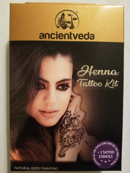 Henna Tattoo Kit Natural Body Painting - Complete Kit - NIB - Free Shipping!