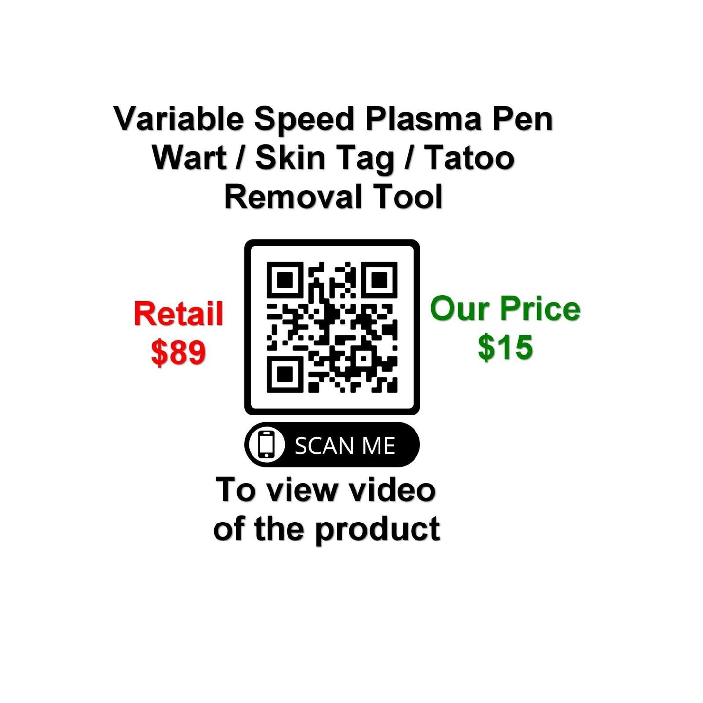 6 Speed - Anti Aging Laser Plasma Pen - Mole, Spot, Wart, Tatoo Removal - New!