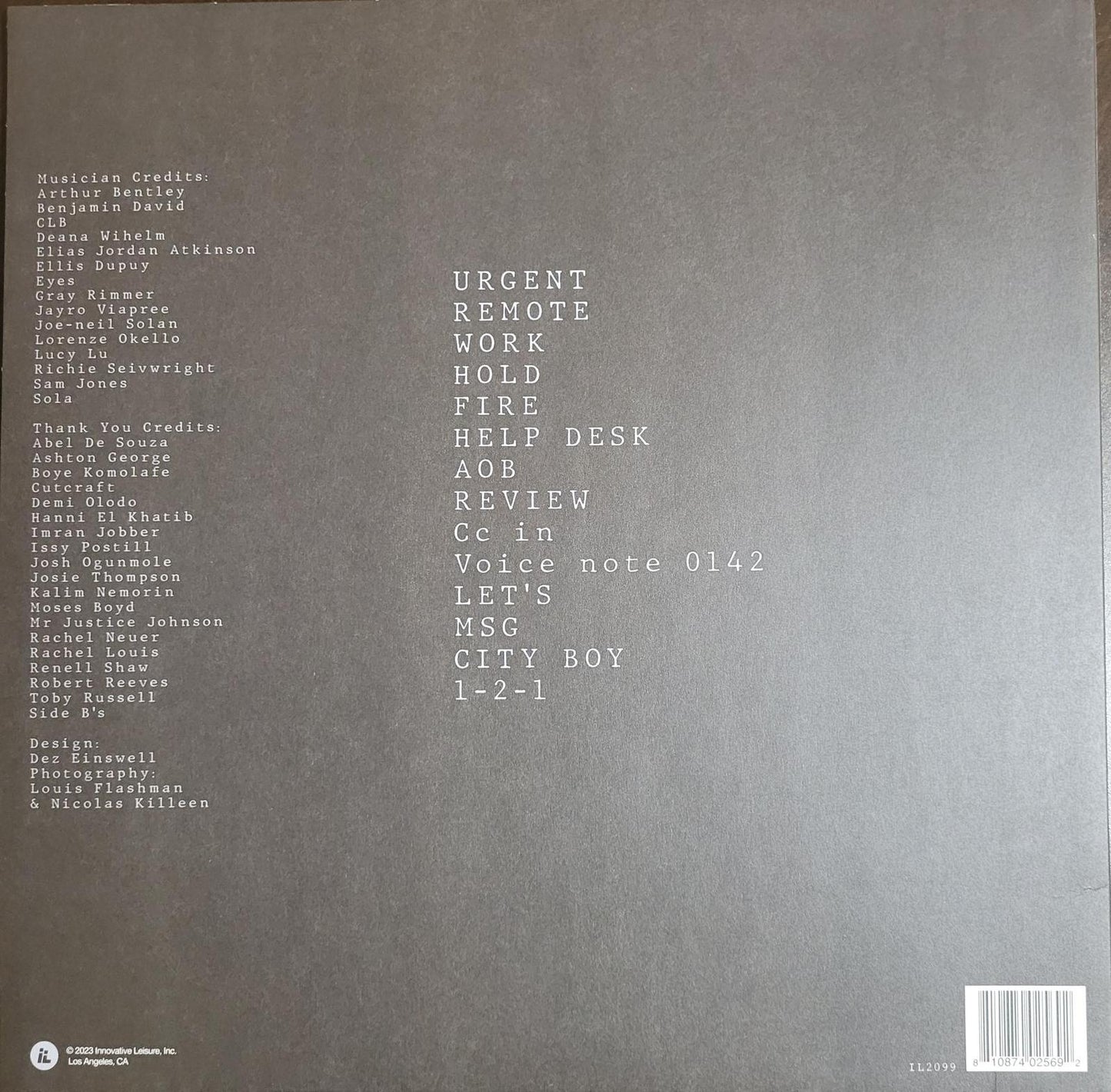 Rarelyalways - WORK - (LP / Vinyl) Brand New (sealed) - Free Shipping!