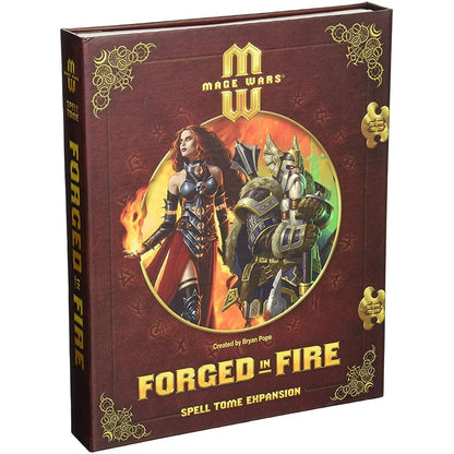 Mage Wars, Forged in Fire Board Game - Spell Tome Expansion - New - Free Ship!