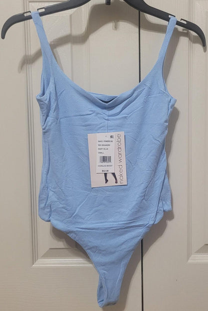 Naked Wardrobe Sleeveless Hourglass Bodysuit (NW-B0046BM), New - Free Shipping!