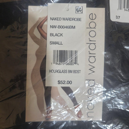 Naked Wardrobe Sleeveless Hourglass Bodysuit (NW-B0046BM), New - Free Shipping!