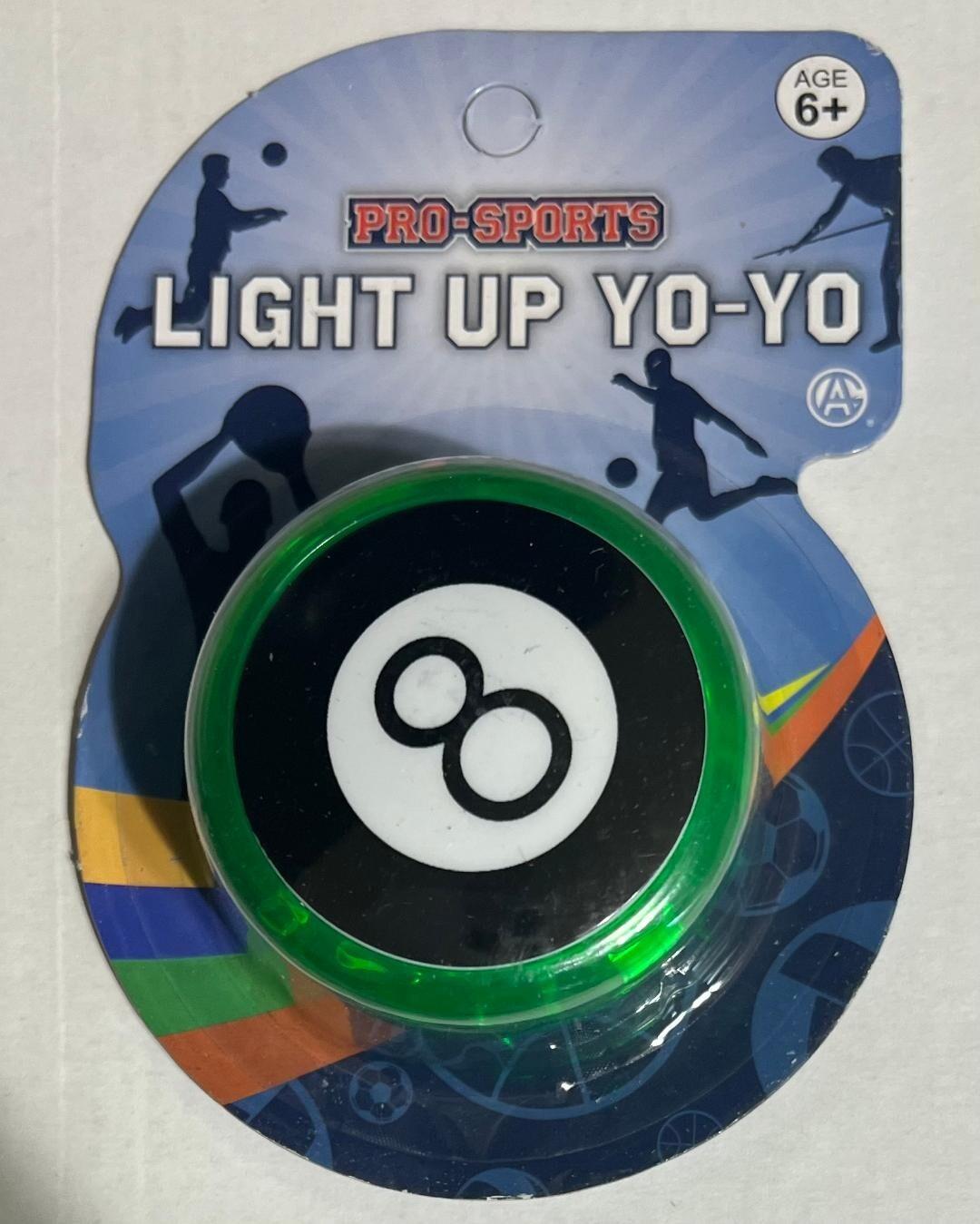 Global Industries Pro Sport Light Up Yoyo, Brand New (sealed) - 4 Pack