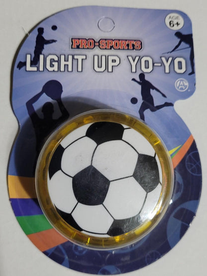 Global Industries Pro Sport Light Up Yoyo, Brand New (sealed) - 4 Pack