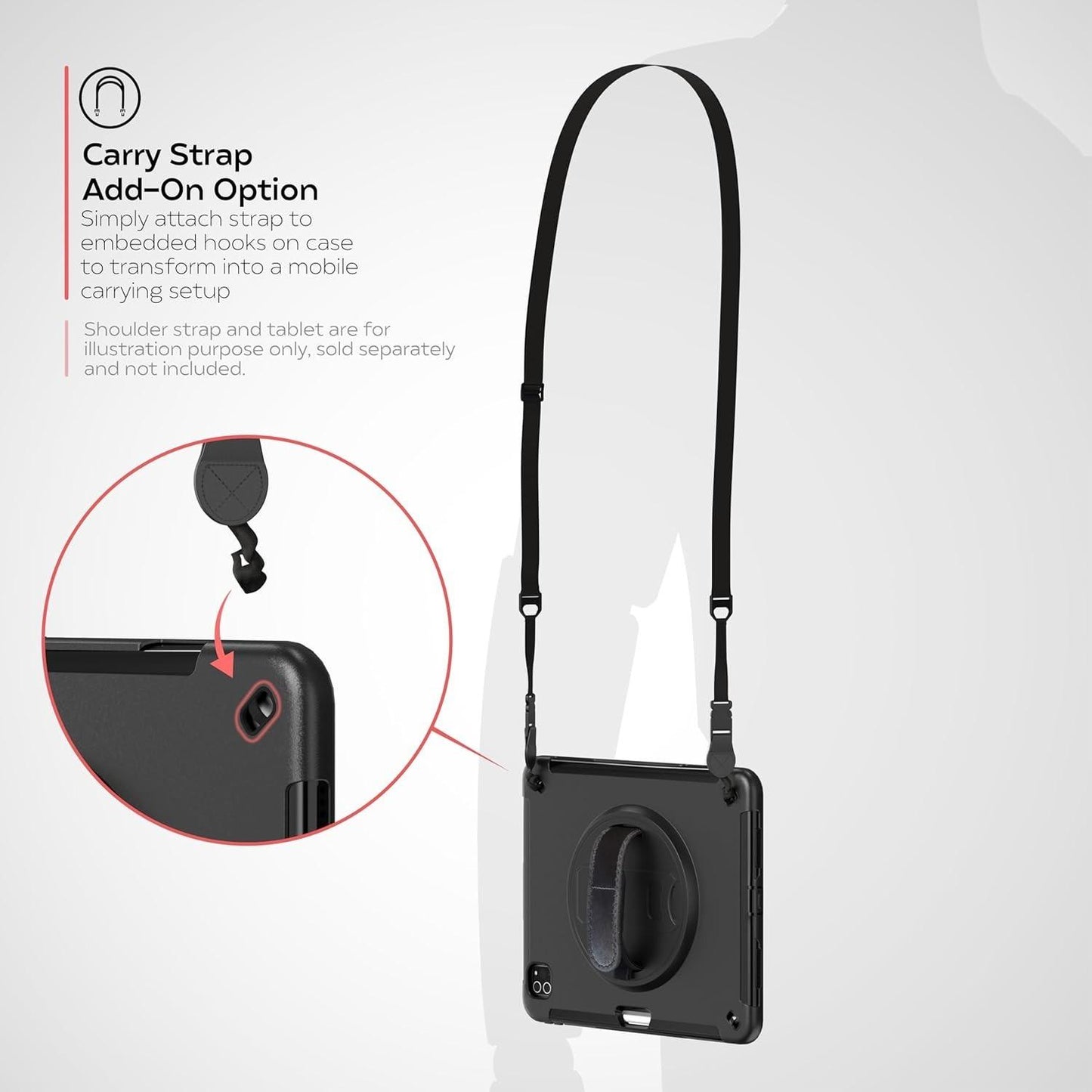 CTA Protective case w/built in 360 degree Kickstand, for iPad Pro 11 - Free Ship