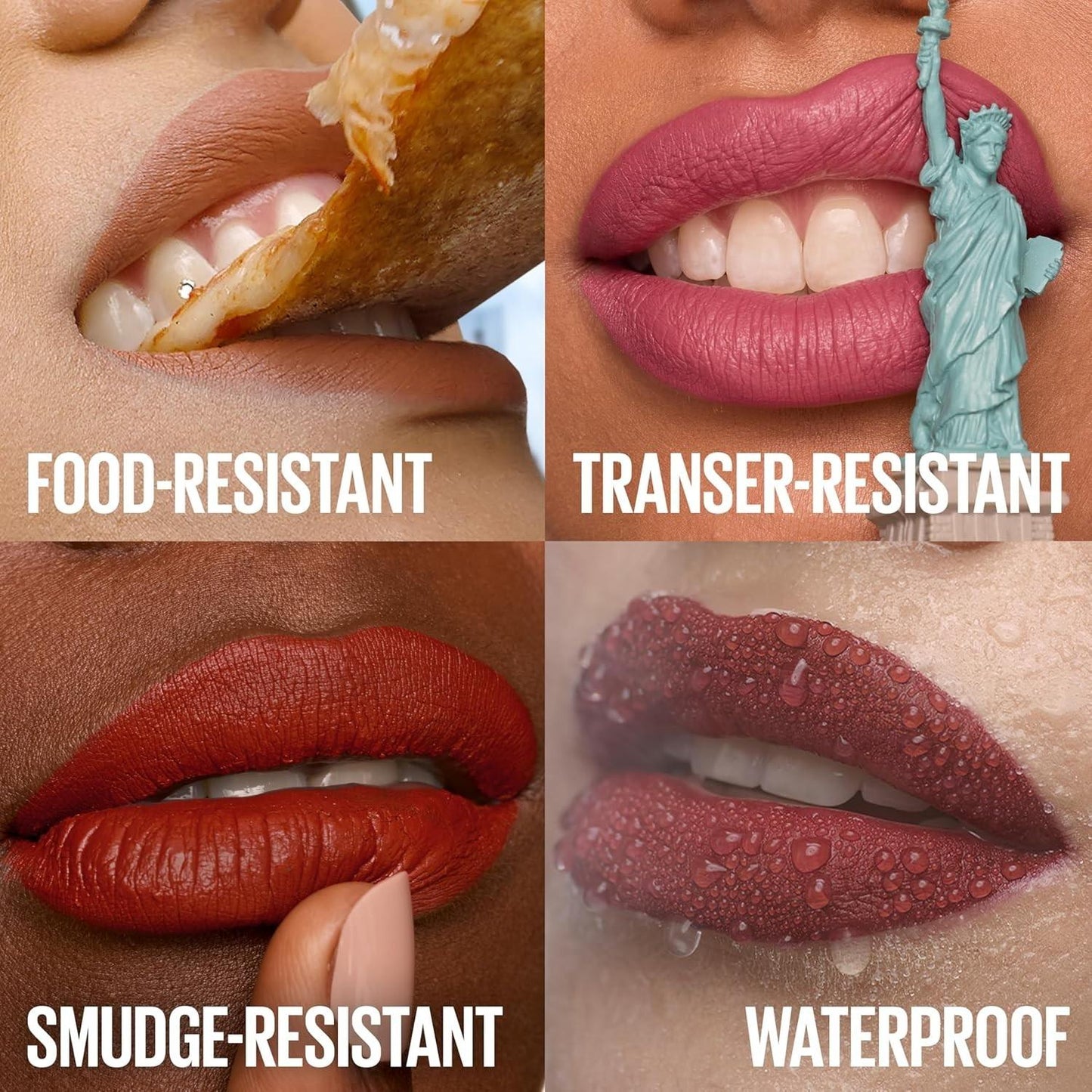 Maybelline New York Super Stay Lip Color 30 Romantic (2 Pack, 10ml), New Sealed!