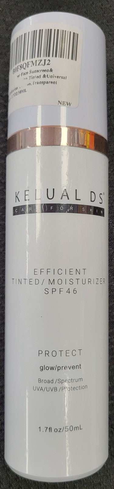 KELUAL DS Anti-Aging Tinted Face Moisturizer SPF 46, Exp. 4/27, Free Shipping!