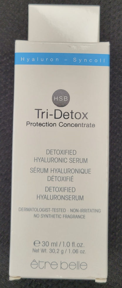 etre belle HSB Tri-Detox Protection Concen. Hyaluronic Serum, 1 oz, Free Ship!