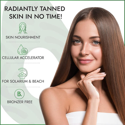 Seven Suns 97 Organic Tanning Accelerator, Tan Lotion, 8.5 oz/250 ml, Free Ship!