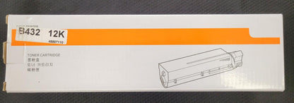 OKI (45807110) Compatible Black Toner Cartridge (B432 - 12K) - NIB, Free Ship!