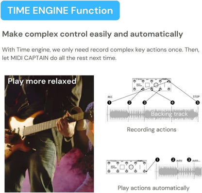 Paint Audio MIDI Captain Foot Controller Multi-Effects, USB - New, Free Ship!