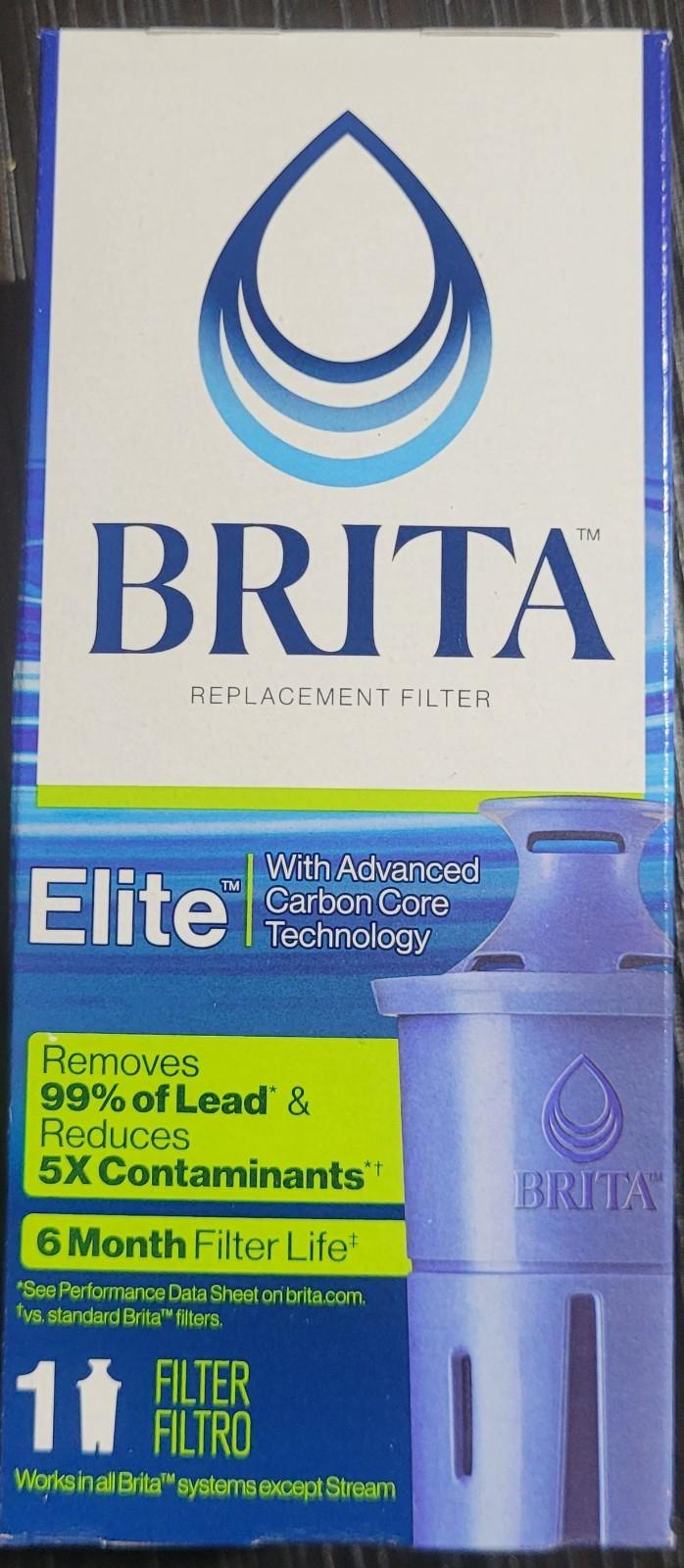 BRITA Elite Replacement Water Filter (36243), 4 Pack, New in Box, Free Shipping!