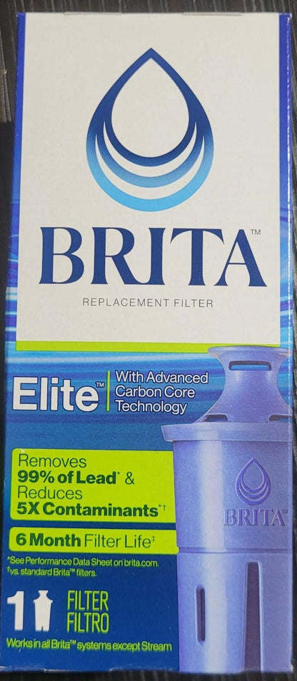 BRITA Elite Replacement Water Filter (36243), 4 Pack, New in Box, Free Shipping!