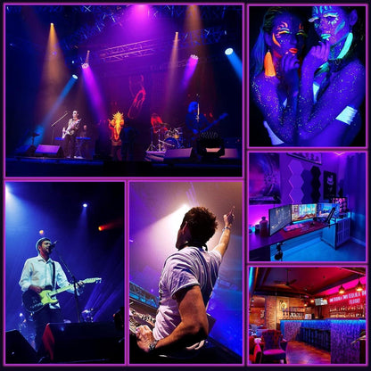 U`King 36 LED Lights, 72W UV Blacklights Stage Lights, ZQ01087, New, Free Ship!