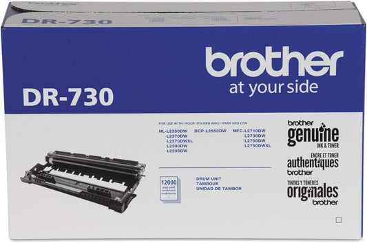 Genuine Brother DR-730 Drum Unit for HL-L23, DCP-L255 & MFC - Free Shipping!