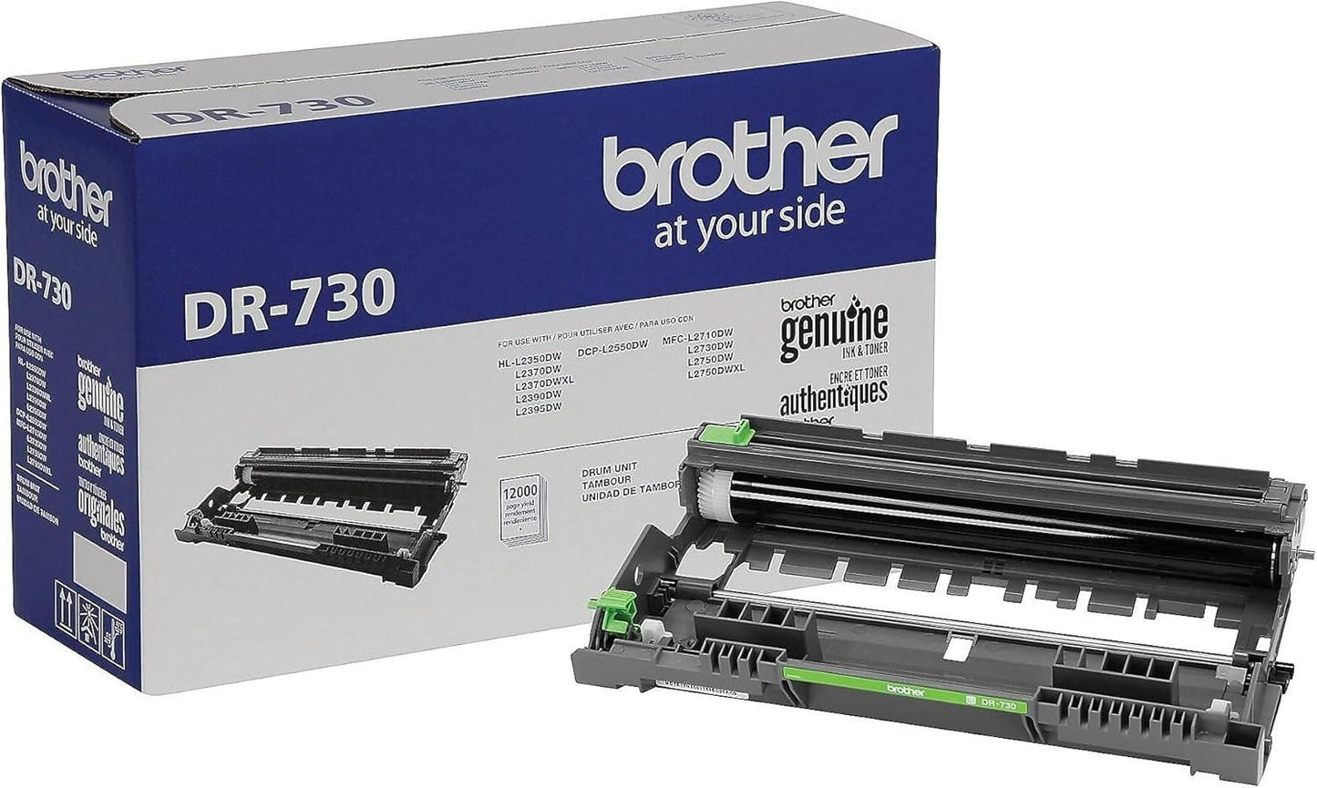 Genuine Brother DR-730 Drum Unit for HL-L23, DCP-L255 & MFC - Free Shipping!