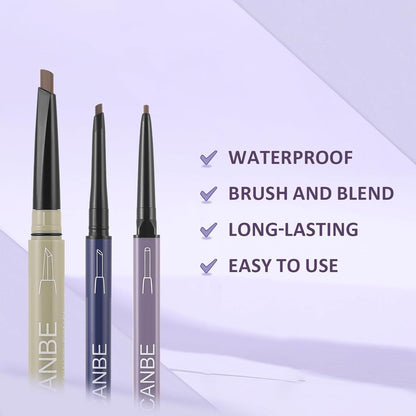 UCANBE Eyebrow Definer Pencil Set, Brown (3 Packs - 9 Pencils), New - Free Ship!