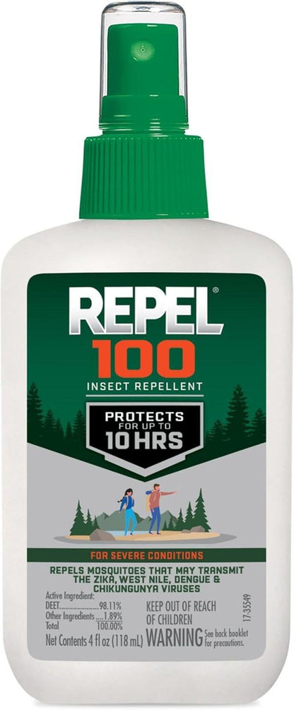 Repel 100 Insect Repellent with DEET, (2 Pack - 8 oz total) - Free Shipping!