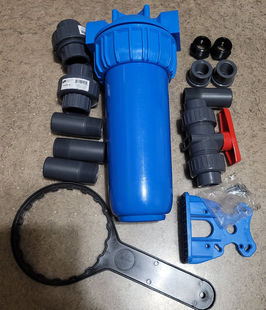 Aquasana Whole House Water Filter System - Carbon & KDF WH-100, for Parts -Box 2