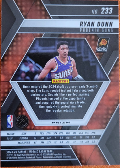 2024-2025 Panini Mosiac, Prizms, & Topps Crome Rookie Card Set, Nine Players!