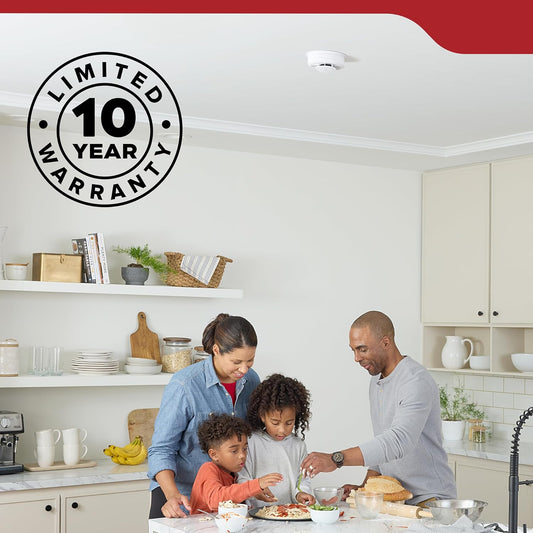 Kidde 20SD10 Smoke Alarm, 10 Year Battery Operation, Easy Installation, New!