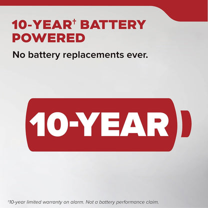 Kidde 20SD10 Smoke Alarm, 10 Year Battery Operation, Easy Installation, New!
