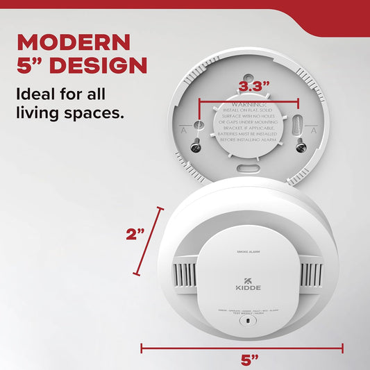Kidde 20SDR Smoke Alarm, AA Battery Powered, Easy Installation, New!