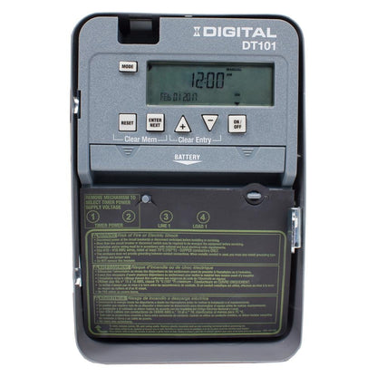 Intermatic DT101, 24 Hour Dial Digital Electronic Time Switch, 20 Amp, New!