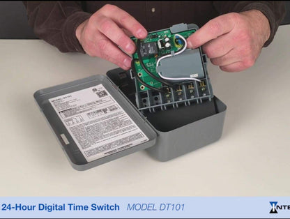 Intermatic DT101, 24 Hour Dial Digital Electronic Time Switch, 20 Amp, New!