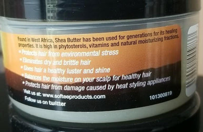 Softee SIGNATURE African Shea Butter Hair & Scalp Conditioner 5.25OZ - Lot of 2