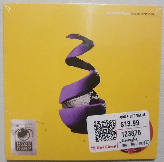 Neck Deep - All Distortions Are Intentional CD - New Sealed - Free Shipping!