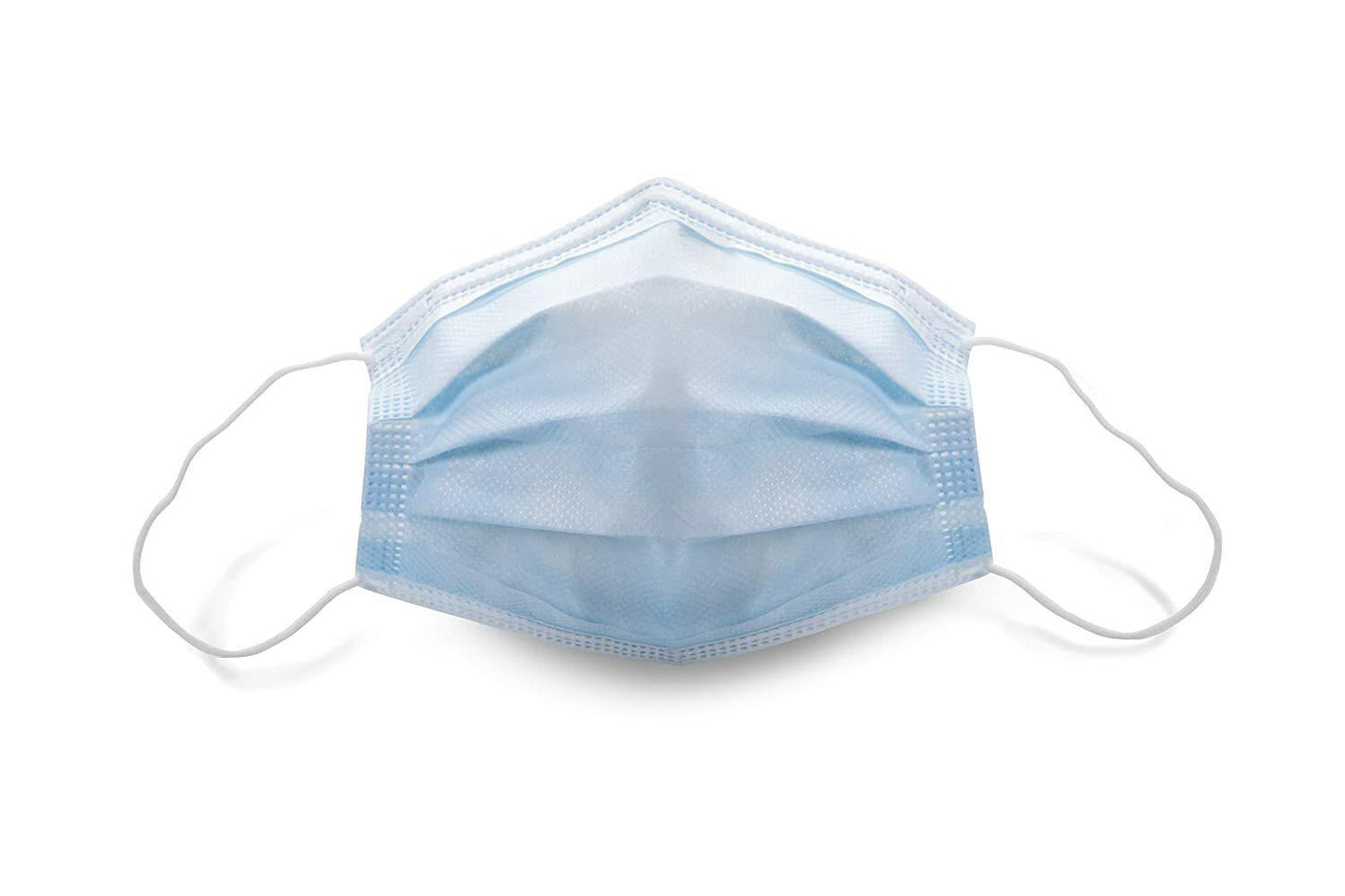 TIDI Shield Fluid-Resistant Procedural Facemask - Blue, Level 2 - Box of 500 NEW