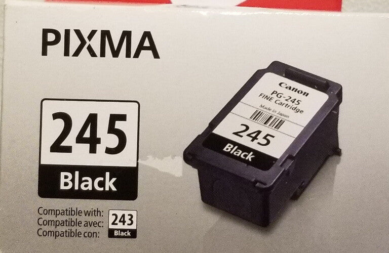NEW! Canon PG-245 (8279B001) Black Ink Cartridge - SHIPS FREE!